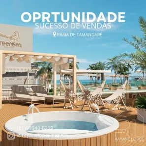 Apartamento com 1 Quarto à venda, 19m² no Tamandaré, Praia de Tamandaré