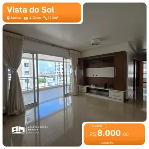 Apartamento com 4 Quartos para alugar, 113m² no Aleixo, Manaus