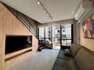 Apartamento com 2 Quartos para alugar, 74m² no Indianópolis, São Paulo
