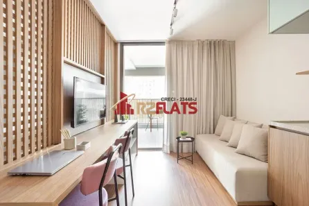Apartamento com 1 Quarto para alugar, 49m² no Itaim Bibi, São Paulo
