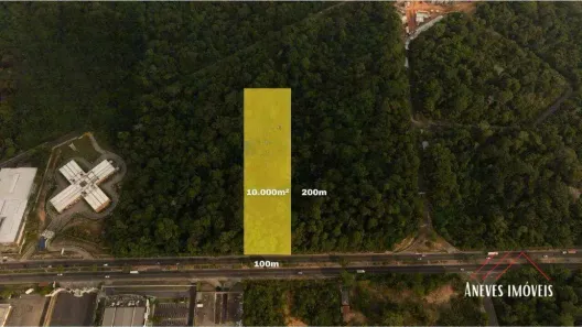 Lote/Terreno para alugar, 10000m² no Ponta Negra, Manaus