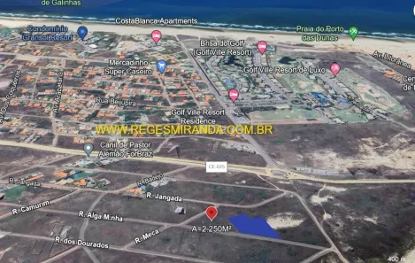 Lote/Terreno à venda, 2250m² no Porto das Dunas, Aquiraz