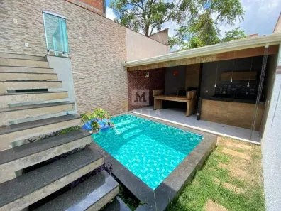 Casa com 2 Quartos para alugar, 110m² no Residencial Masterville, Sarzedo