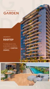 Apartamento com 1 Quarto à venda, 25m² no Sandra Cavalcante, Campina Grande