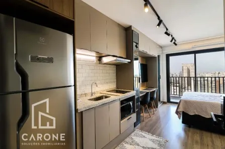 Apartamento com 1 Quarto para alugar, 23m² no Paraíso, São Paulo