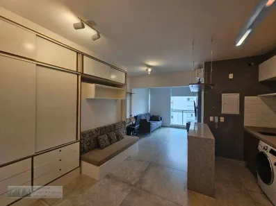 Apartamento com 1 Quarto para alugar, 38m² no Campo Belo, São Paulo