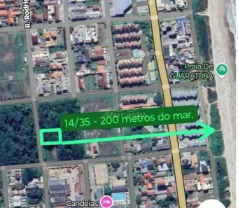 Lote/Terreno à venda, 490m² no Guaratuba, Guaratuba