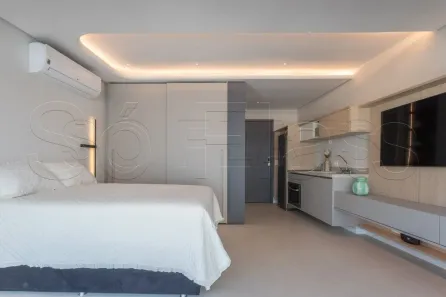 Apartamento com 1 Quarto para alugar, 33m² no Indianópolis, São Paulo
