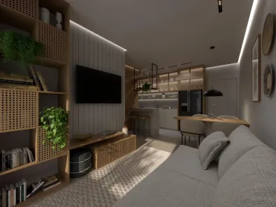 Apartamento com 3 Quartos à venda, 68m² no Saguaçu, Joinville