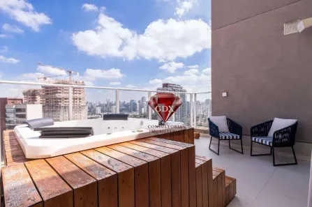 Cobertura com 2 Quartos para alugar, 140m² no Jardim das Acácias, São Paulo