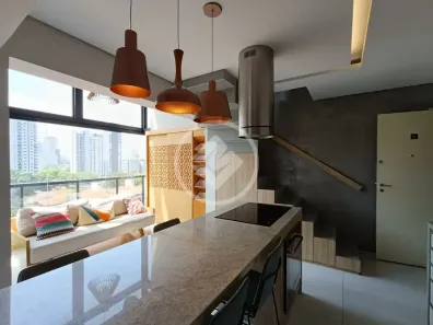 Apartamento com 1 Quarto para alugar, 80m² no Vila Olímpia, São Paulo