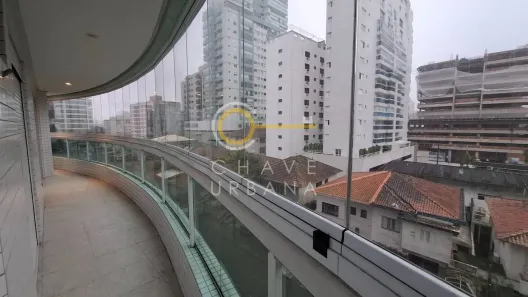 Apartamento com 4 Quartos para alugar, 175m² no Ponta da Praia, Santos