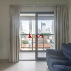 Flat com 1 Quarto para alugar, 35m² no Vila Olímpia, São Paulo