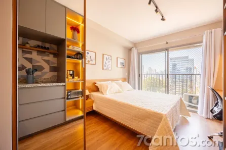 Apartamento com 1 Quarto para alugar, 26m² no Vila Cordeiro, São Paulo