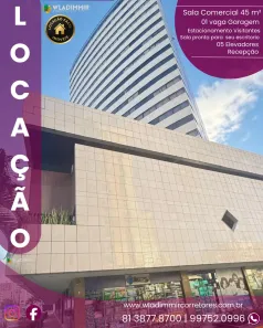 Sala Comercial para alugar, 45m² no Boa Viagem, Recife