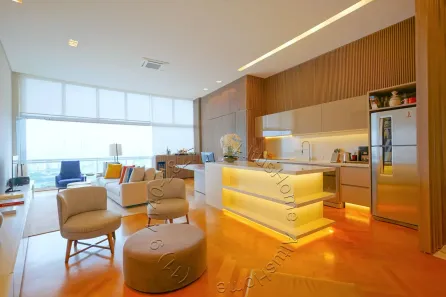 Apartamento com 1 Quarto para alugar, 85m² no Brooklin Paulista, São Paulo