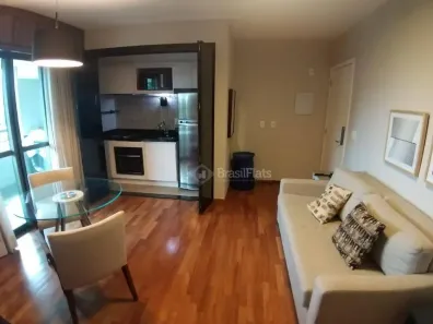 Flat com 1 Quarto para alugar, 43m² no Brooklin Paulista, São Paulo