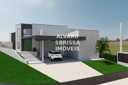 Casa de Condomínio com 3 Quartos à venda, 227m² no Residencial Central Parque, Salto