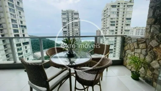 Apartamento com 5 Quartos à venda, 217m² no São Conrado, Rio de Janeiro