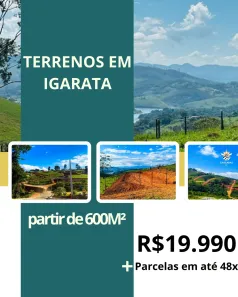 Lote/Terreno à venda, 600m² no Centro, Igaratá