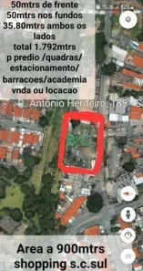 Lote/Terreno para venda ou aluguel, 1790m² no Parque Fongaro, São Paulo