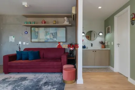 Flat com 1 Quarto para alugar, 44m² no Consolação, São Paulo