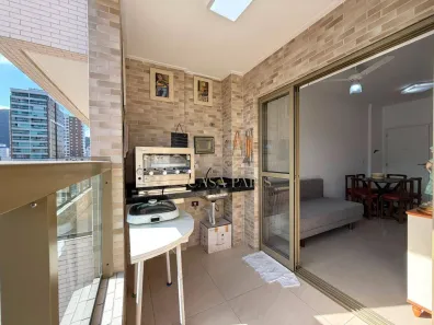 Apartamento com 2 Quartos à venda, 61m² no Canto do Forte, Praia Grande