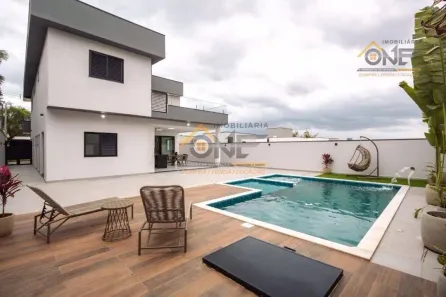 Casa de Condomínio com 3 Quartos à venda, 328m² no Jardim Santa Rita, Indaiatuba