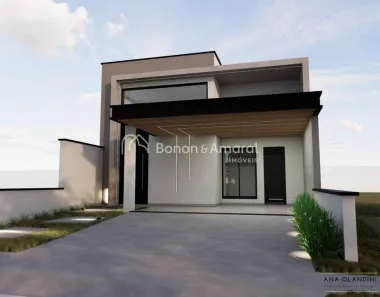 Casa de Condomínio com 3 Quartos à venda, 140m² no Vila Monte Alegre, Paulínia