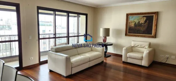 Apartamento com 4 Quartos para alugar, 178m² no Campo Belo, São Paulo
