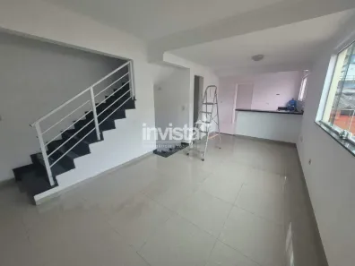 Sobrado com 2 Quartos para alugar, 110m² no Marapé, Santos