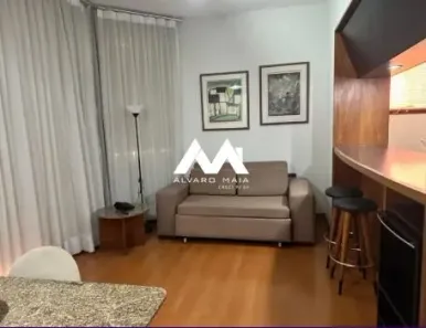 Apartamento com 1 Quarto para alugar, 50m² no Savassi, Belo Horizonte