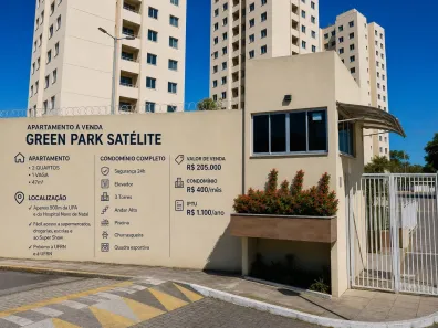 Apartamento com 2 Quartos à venda, 47m² no Pitimbu, Natal