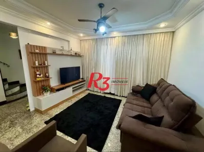 Sobrado com 3 Quartos à venda, 126m² no Vila Belmiro, Santos