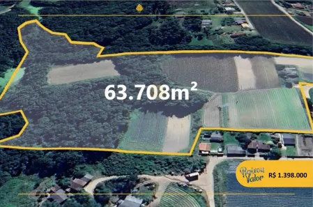 Fazenda/Sítio com 4 Quartos à venda, 63708m² no Contenda, São José dos Pinhais