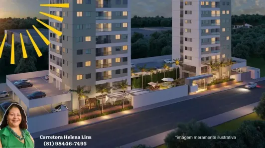 Apartamento com 3 Quartos à venda, 66m² no Candeias, Jaboatão dos Guararapes