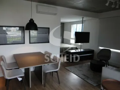 Flat com 1 Quarto à venda, 61m² no Cidade Monções, São Paulo