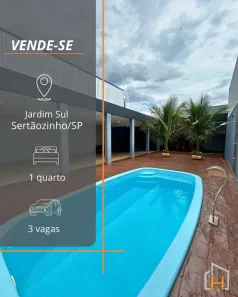 Casa com 1 Quarto à venda, 242m² no Jardim Lopes da Silva, Sertãozinho
