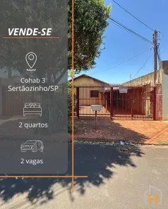 Casa com 2 Quartos à venda, 41m² no Conjunto Habitacional Antônio Pedro Ortolan, Sertãozinho