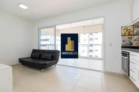 Apartamento com 1 Quarto à venda, 43m² no Santo Amaro, São Paulo