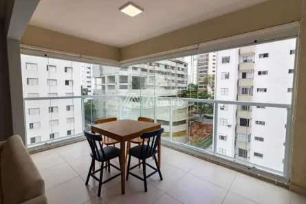 Apartamento com 1 Quarto à venda, 43m² no Santo Amaro, São Paulo
