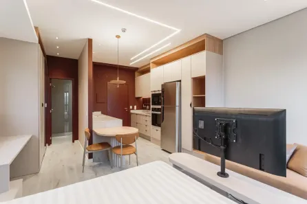 Flat com 1 Quarto para alugar, 32m² no Vila Olímpia, São Paulo