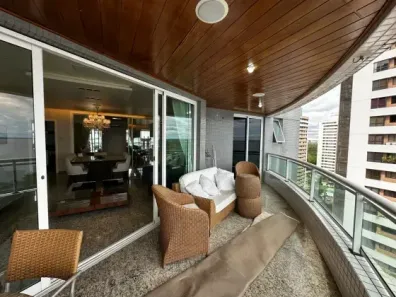 Apartamento com 4 Quartos para alugar, 180m² no Ponta Negra, Manaus