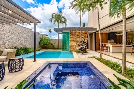 Casa de Condomínio com 3 Quartos para alugar, 396m² no Residencial e Empresarial Alphaville, Ribeirão Preto