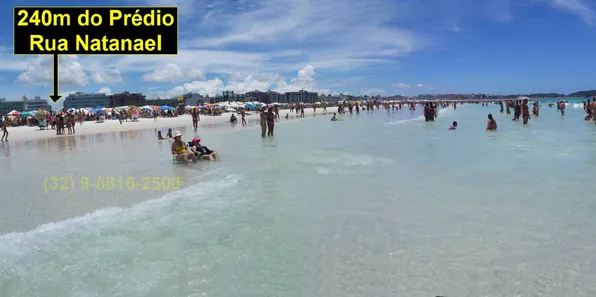 Apartamento com 1 Quarto para alugar, 33m² no Algodoal, Cabo Frio