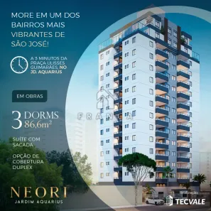 Apartamento com 3 Quartos à venda, 87m² no Parque Residencial Aquarius, São José dos Campos