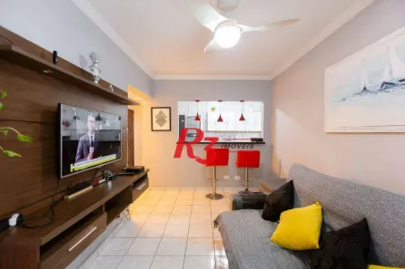 Apartamento com 3 Quartos para alugar, 86m² no Aparecida, Santos