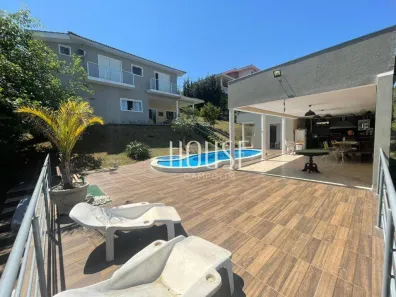 Casa de Condomínio com 4 Quartos para venda ou aluguel, 400m² no Portal do Sabiá, Araçoiaba da Serra