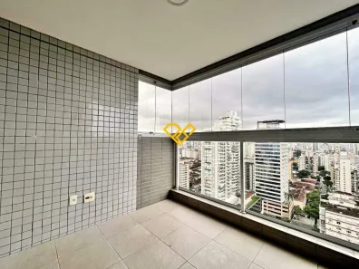 Apartamento com 2 Quartos para alugar, 77m² no Gonzaga, Santos