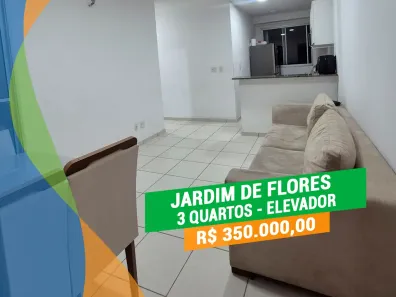 Apartamento com 3 Quartos à venda, 61m² no Flores, Manaus